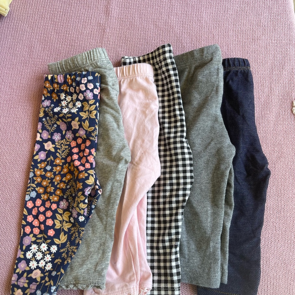 Little girls pants 3m,3-6, 6m